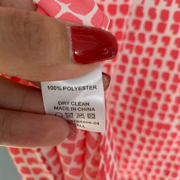 Collective Concepts Blouse Pink & White Size 22 - Picture 4 of 4